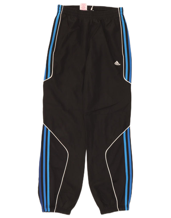ADIDAS Jungen-Trainingshose, Jogginghose, 13–14 Jahre, schwarzes Polyester
