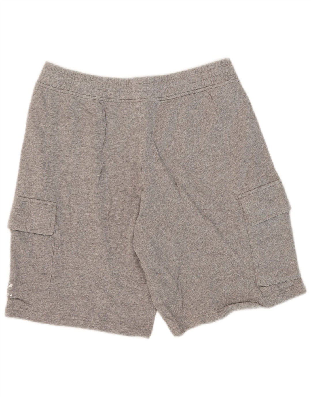 Adidas Herren Cargo Sport Shorts Große graue Baumwolle