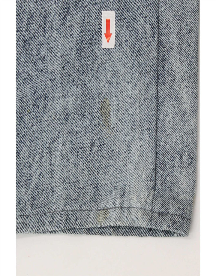 Vintage Damen Straight Jeans W33 L30 Blaue Baumwolle