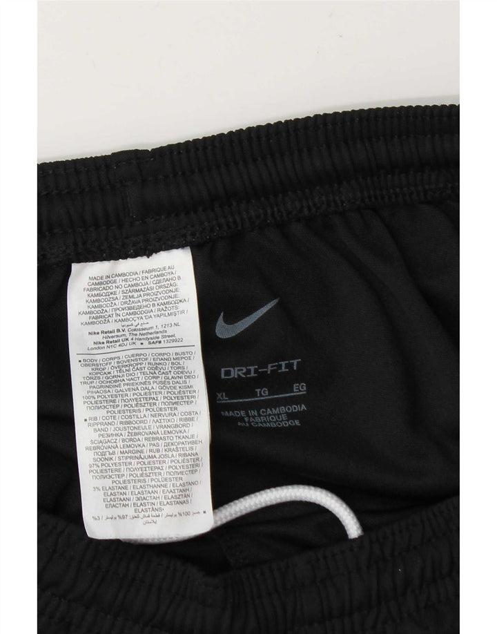 Nike Herren Dri Fit Trainingshose XL Schwarz Polyester