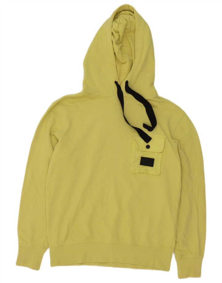Calvin Klein Jeans Herren Kapuzenpullover mittelgelbe Baumwolle