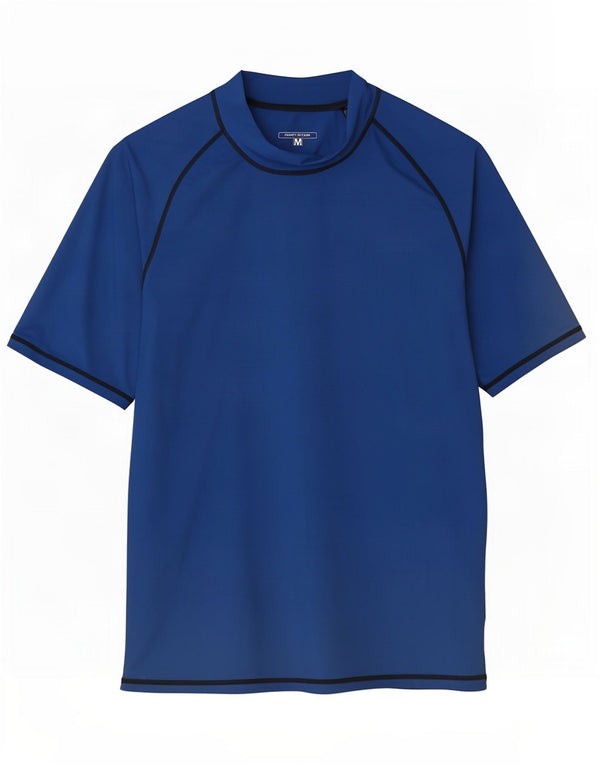 Mountain Warehouse Herren-T-Shirt-Oberteil XL, blaues Polyamid