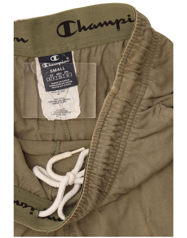 Champion Herren-Sportshorts, Größe S, Khaki, Baumwolle