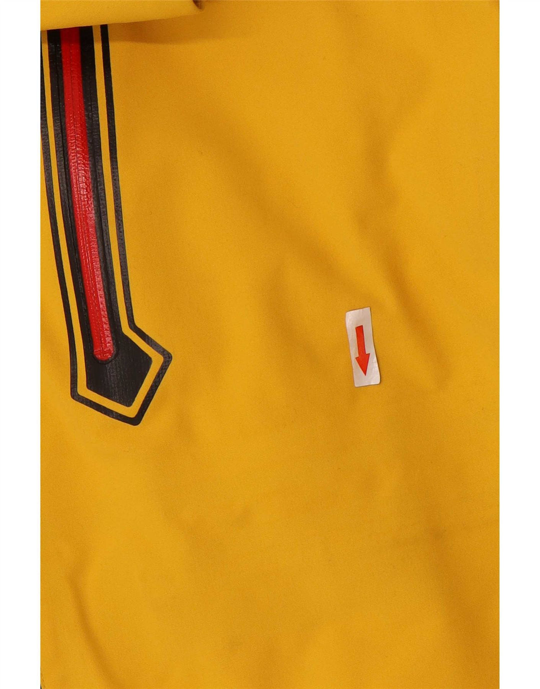 McKinley Herren-Regenjacke mit Kapuze, UK 38, Mittelgelb