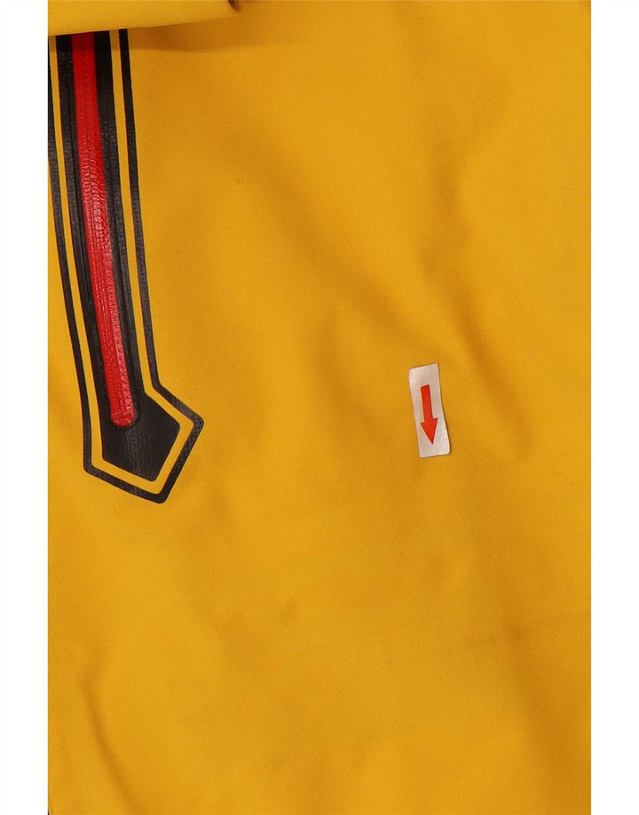 McKinley Herren-Regenjacke mit Kapuze, UK 38, Mittelgelb