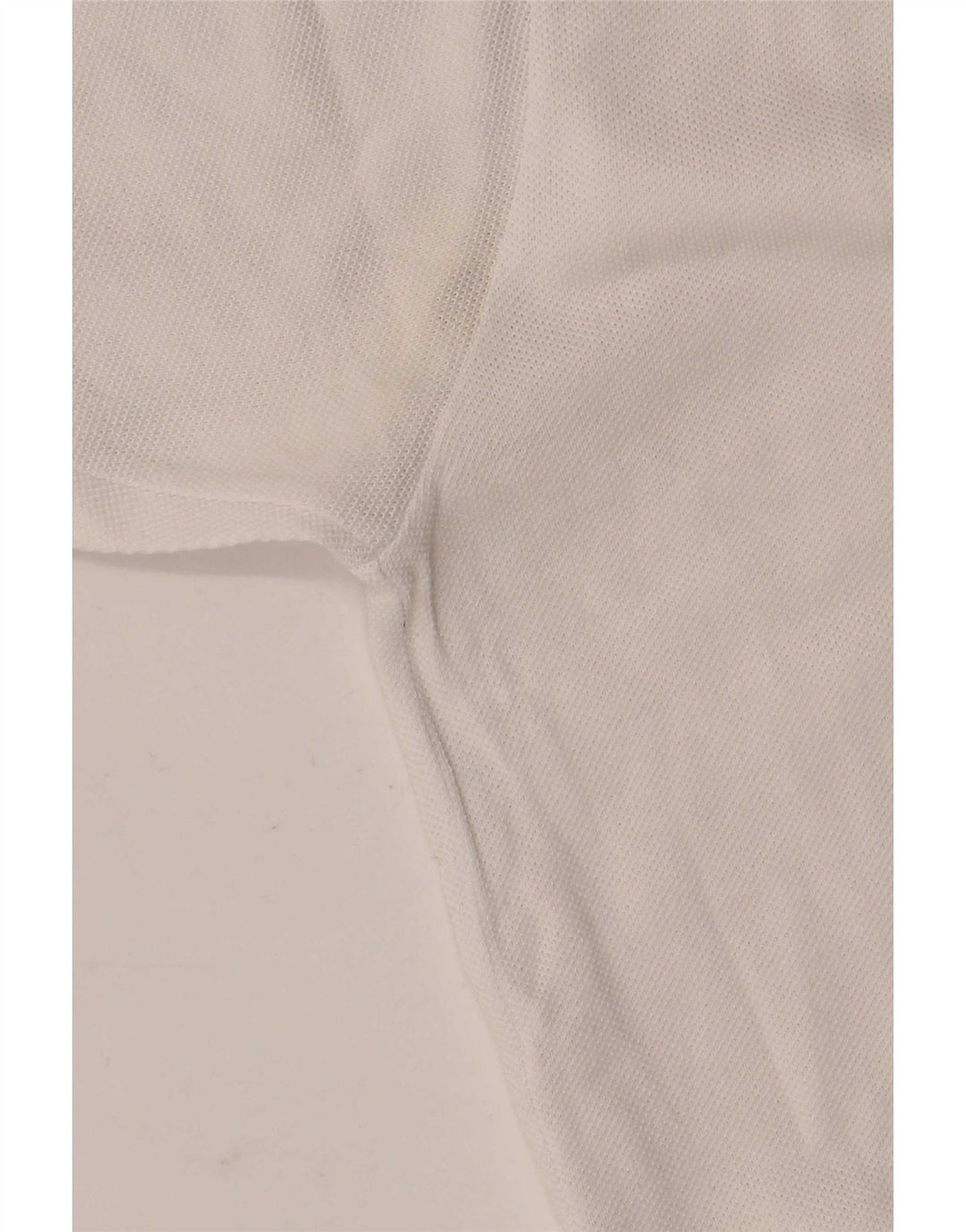 Lacoste Herren-Poloshirt, Größe 3, klein, weiße Baumwolle