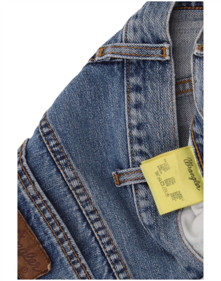 Wrangler Herren Ohio Straight Jeans W34 L34 Blaue Baumwolle