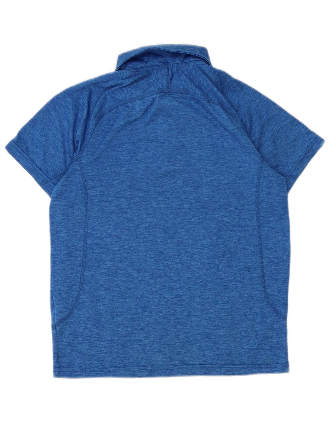 REEBOK Poloshirt für Jungen, 11–12 Jahre, blau geflecktes Polyester