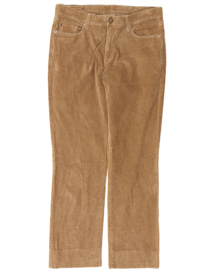 RIFLE Gerade Cordhose für Damen W31 L28 Beige Baumwolle