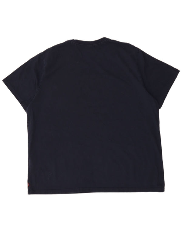 Levi's Herren-T-Shirt mit Standard-Passform, Grafik, 2XL, Marineblau, Baumwolle