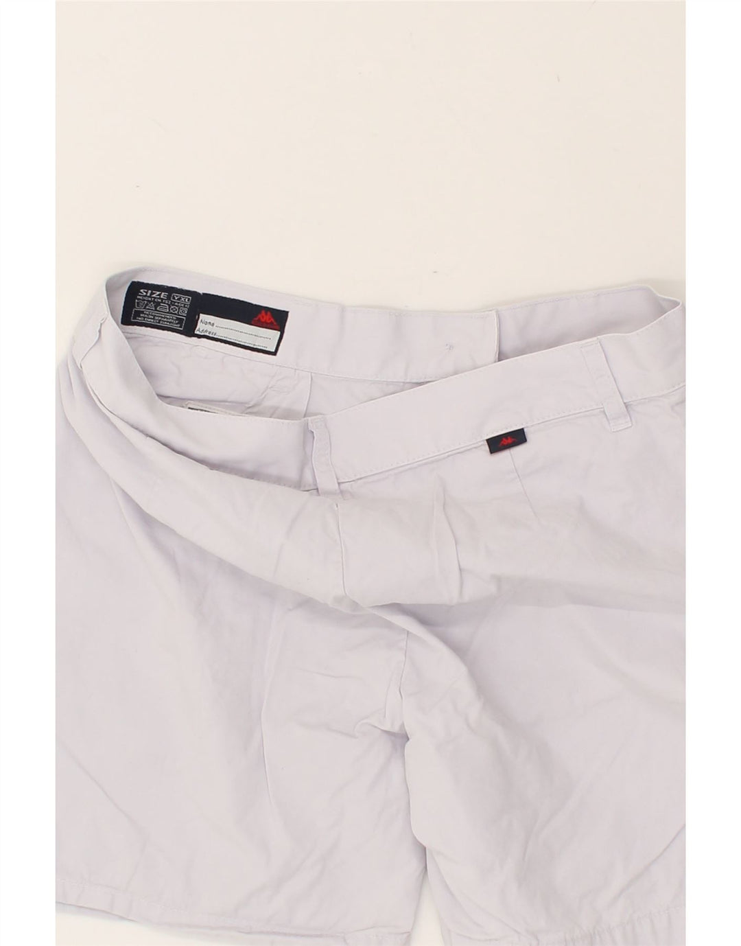 KAPPA Boys Chino Shorts 11-12 Years W28 Grey Cotton | Vintage Kappa | Thrift | Second-Hand Kappa | Used Clothing | Messina Hembry 