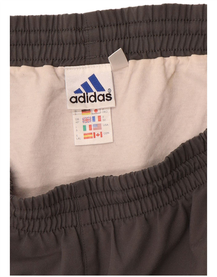 ADIDAS Herren Sport Shorts XL Grau Polyester