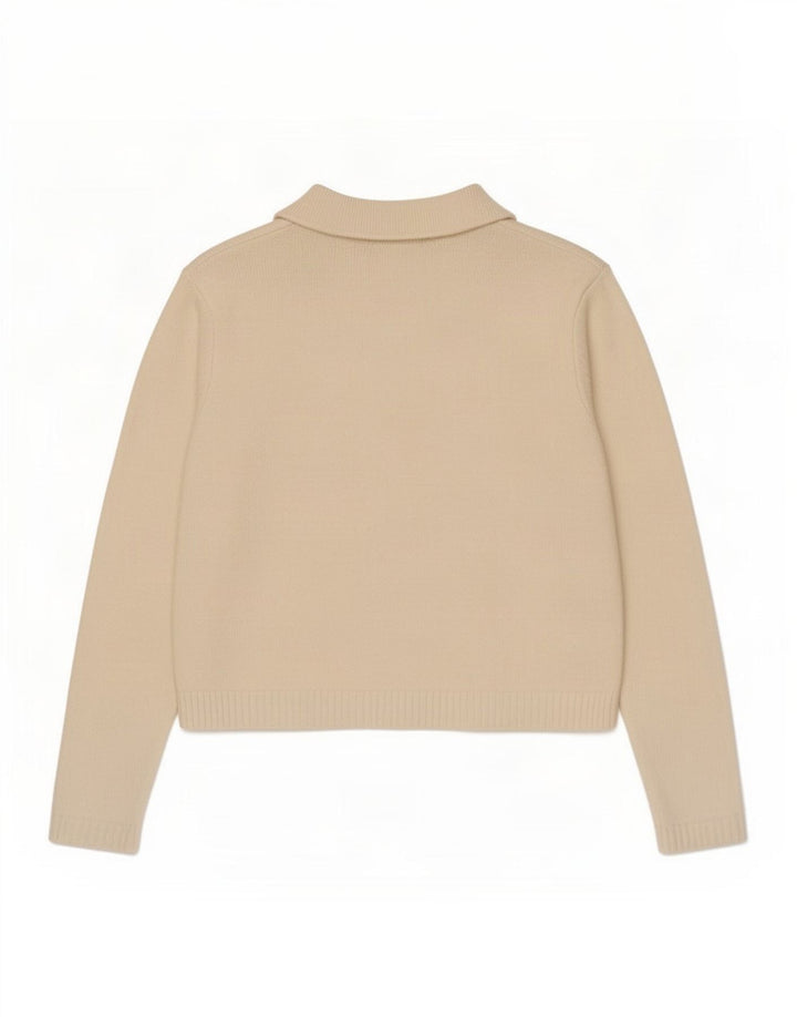 Marks & Spencer Damen Crop Cardigan Pullover UK 10 Small Weiß Polyester