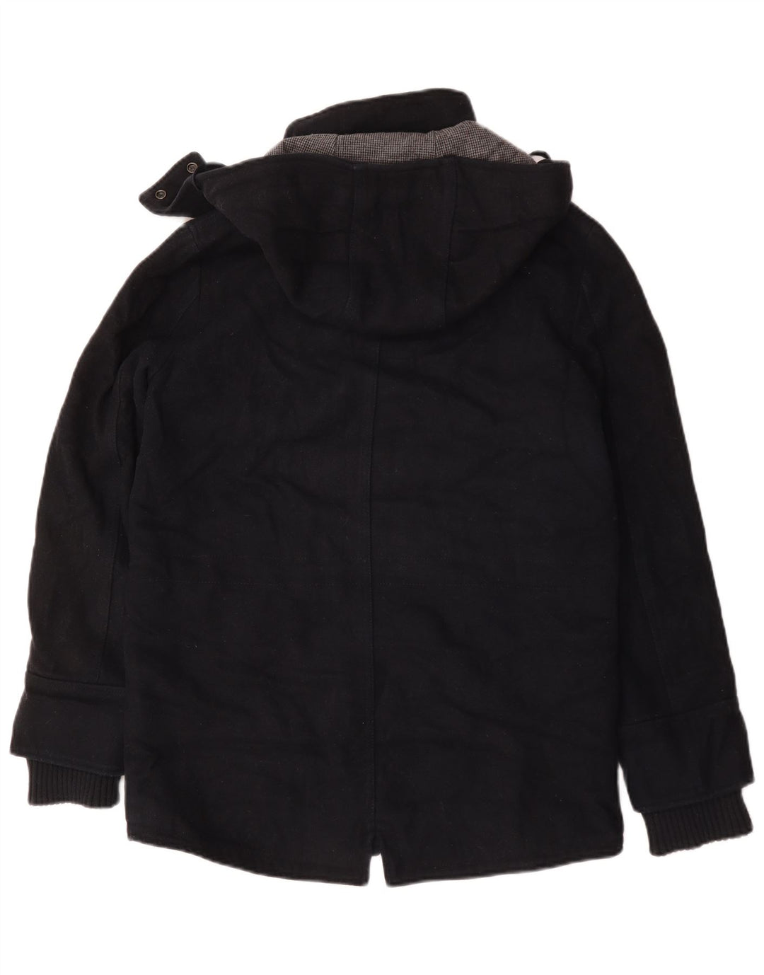 Superdry Herren-Parka mit Kapuze, UK 36, Größe S, marineblaue Wolle