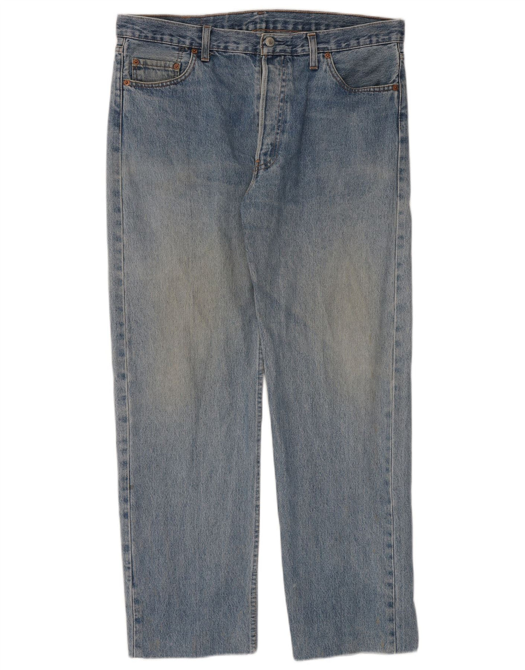Levi's Herren 501 Straight Jeans W40 L30 Blaue Baumwolle