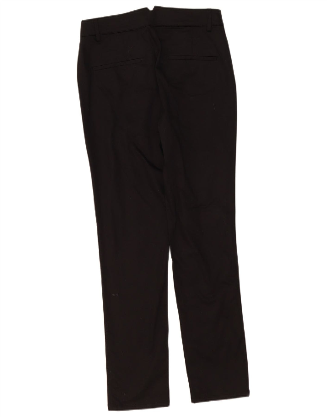 Massimo Dutti Damen Slim Chinohose EU 38 Small W28 L29 Schwarz