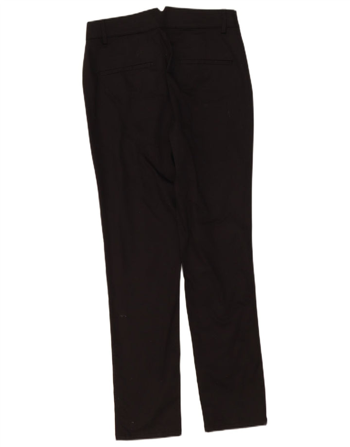 Massimo Dutti Damen Slim Chinohose EU 38 Small W28 L29 Schwarz