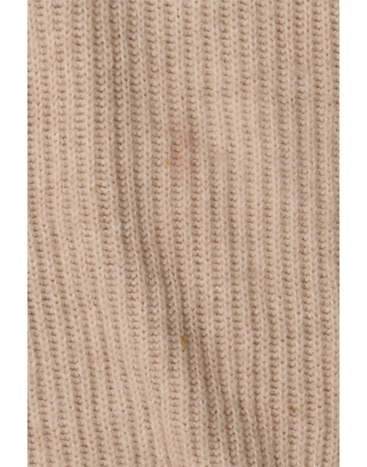 Marks & Spencer Damen-Pullover mit Rollkragen, übergroß, Gr. 40, Beige