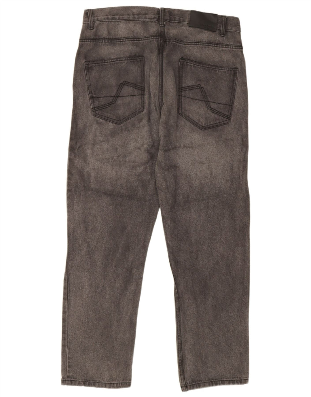 Pierre Cardin Herren-Jeans mit normaler Passform, gerade Passform, W36 L30, graue Baumwolle
