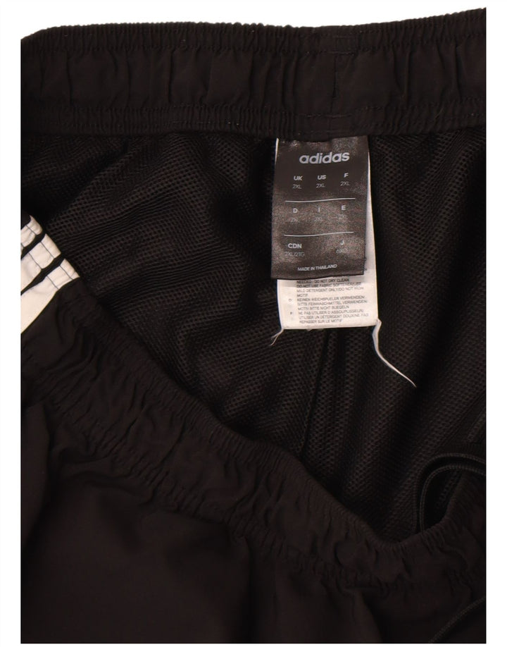 Adidas Herren Sport Shorts 2XL Schwarz Polyester