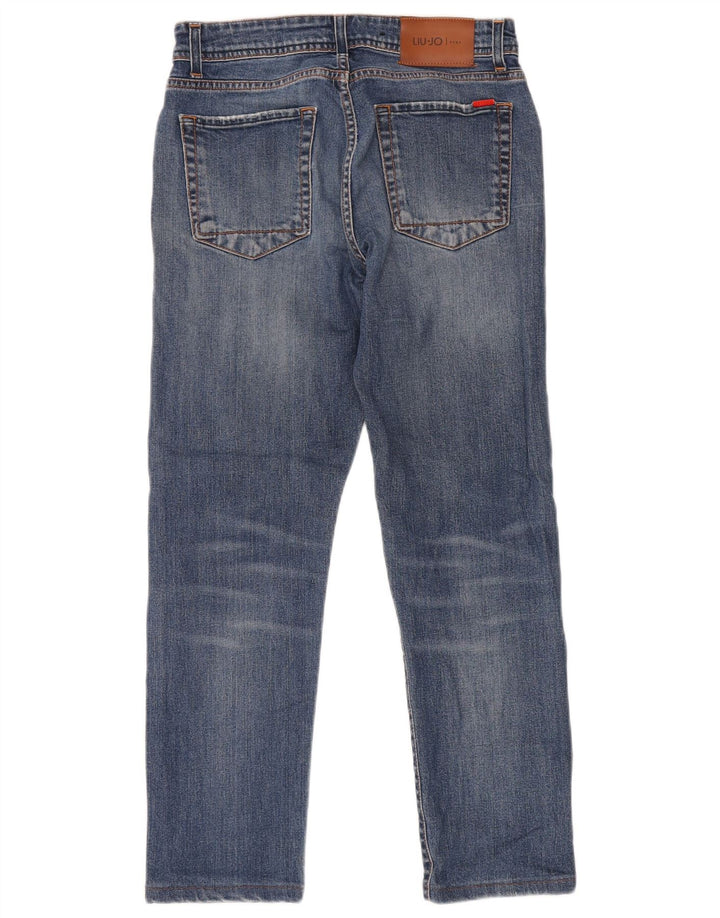 Liu Jo Herren Slim Jeans W30 L26 Blau