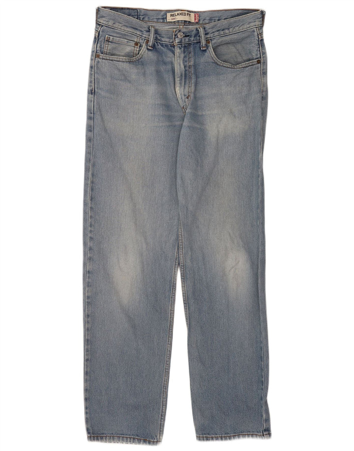 Levi's Herren 550 Relaxed Fit Straight Jeans W34 L34 Blau
