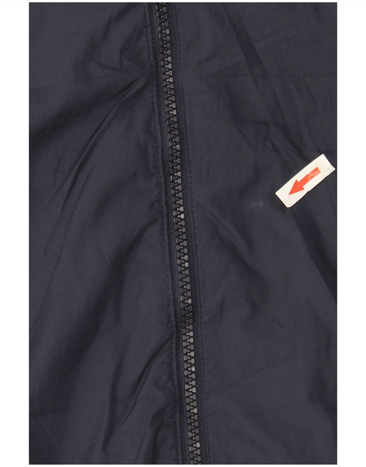 Adidas Damen Stella McCartney Übergroße Regenjacke UK 10 Small Marineblau