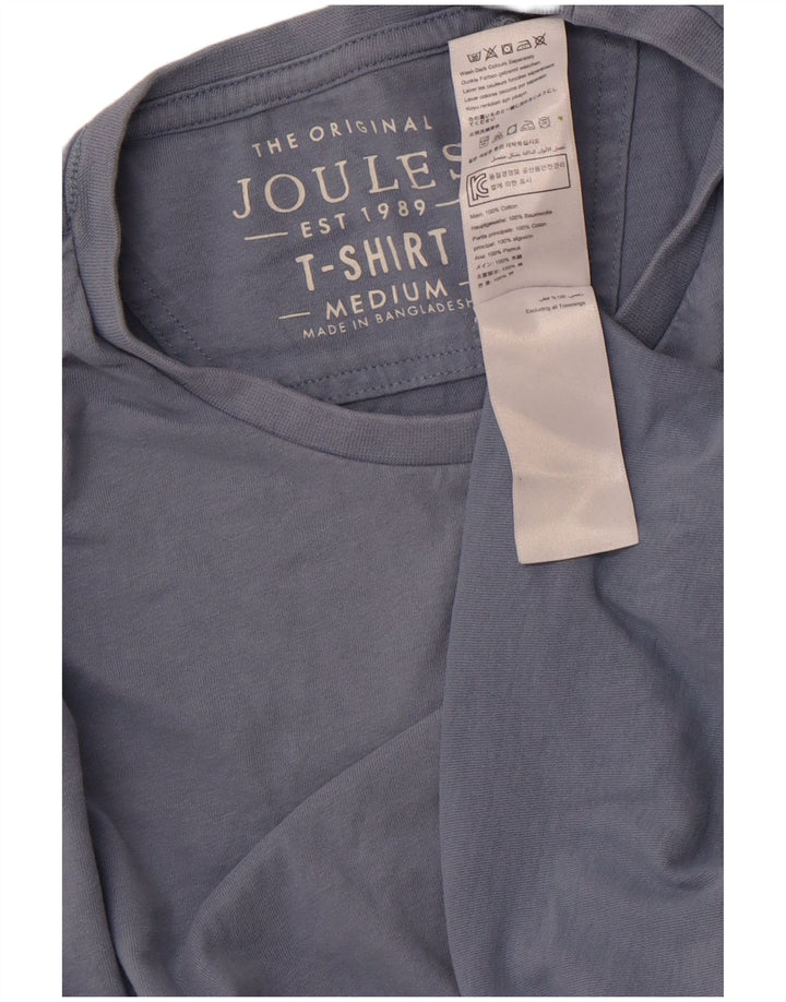 JOULES Herren T-Shirt Top mittelblaue Baumwolle