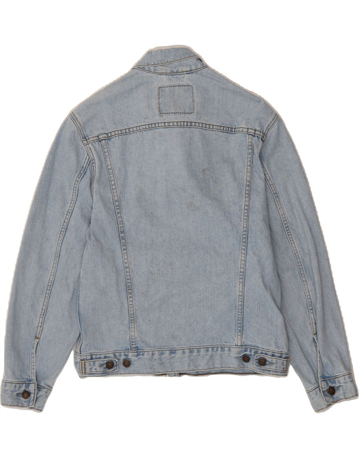 LEVI'S Womens Denim Jacket UK 14 Medium Blue Cotton Vintage Levi's and Second-Hand Levi's from Messina Hembry 