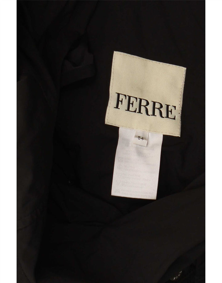 Ferre Herren Utility Jacke IT 54 2XL Schwarz Baumwolle
