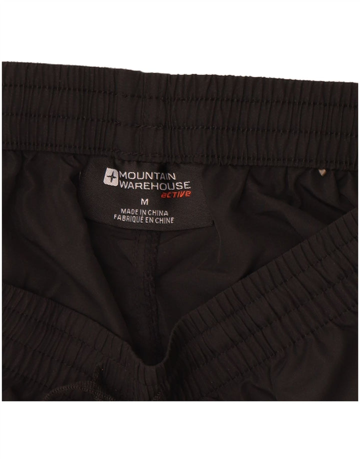 MOUNTAIN WAREHOUSE Herren-Sportshorts aus mittelschwarzem Polyester