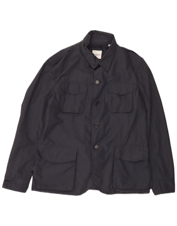 ASPESI Herren-Utility-Jacke UK 46 3XL Marineblau Polyamid