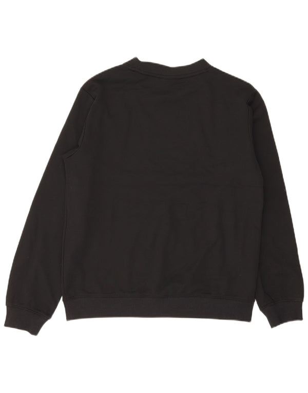 Nike Jungen-Sweatshirt mit Grafik, 13–14 Jahre, schwarzes Polyester