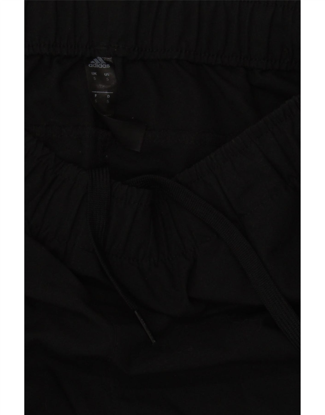 ADIDAS Mens Tracksuit Trousers Small Black Polyester Vintage Adidas and Second-Hand Adidas from Messina Hembry 