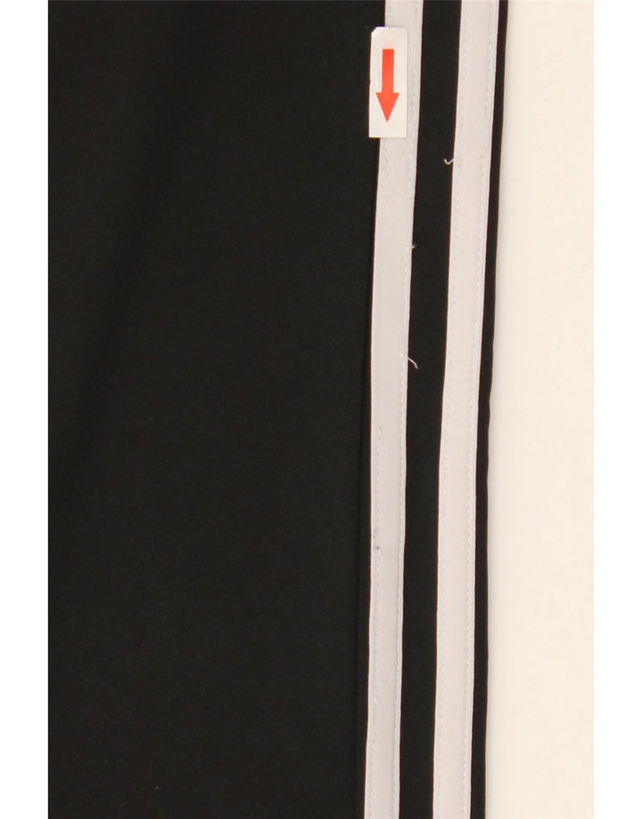 Adidas Damen Climalite Capri Leggings UK 8/10 Small Schwarz Polyester