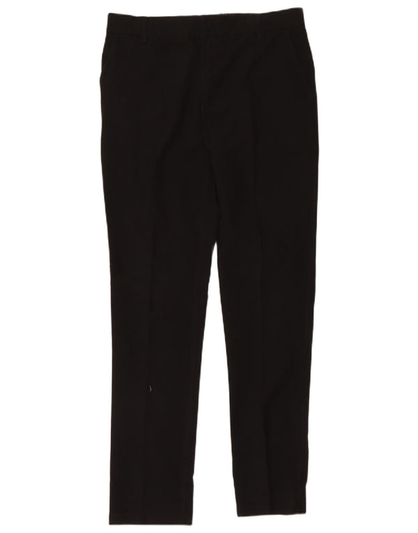 Marks & Spencer Girls Slim Suit Trousers 15-16 Years W32 L29 Black
