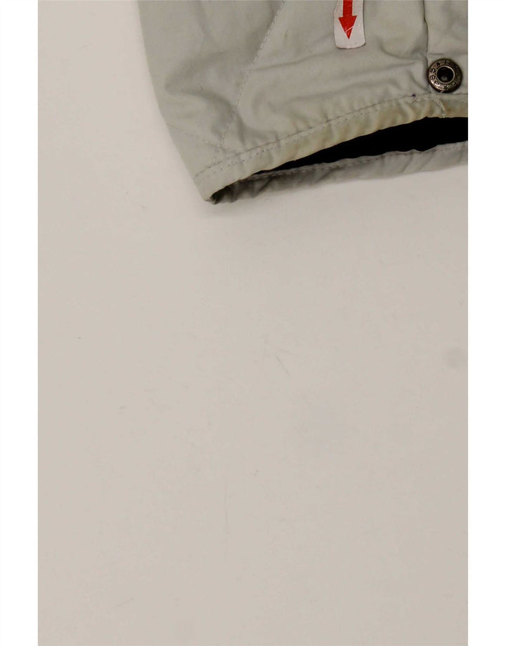 Fila Steppjacke für Mädchen, 13–14 Jahre, graues Polyester