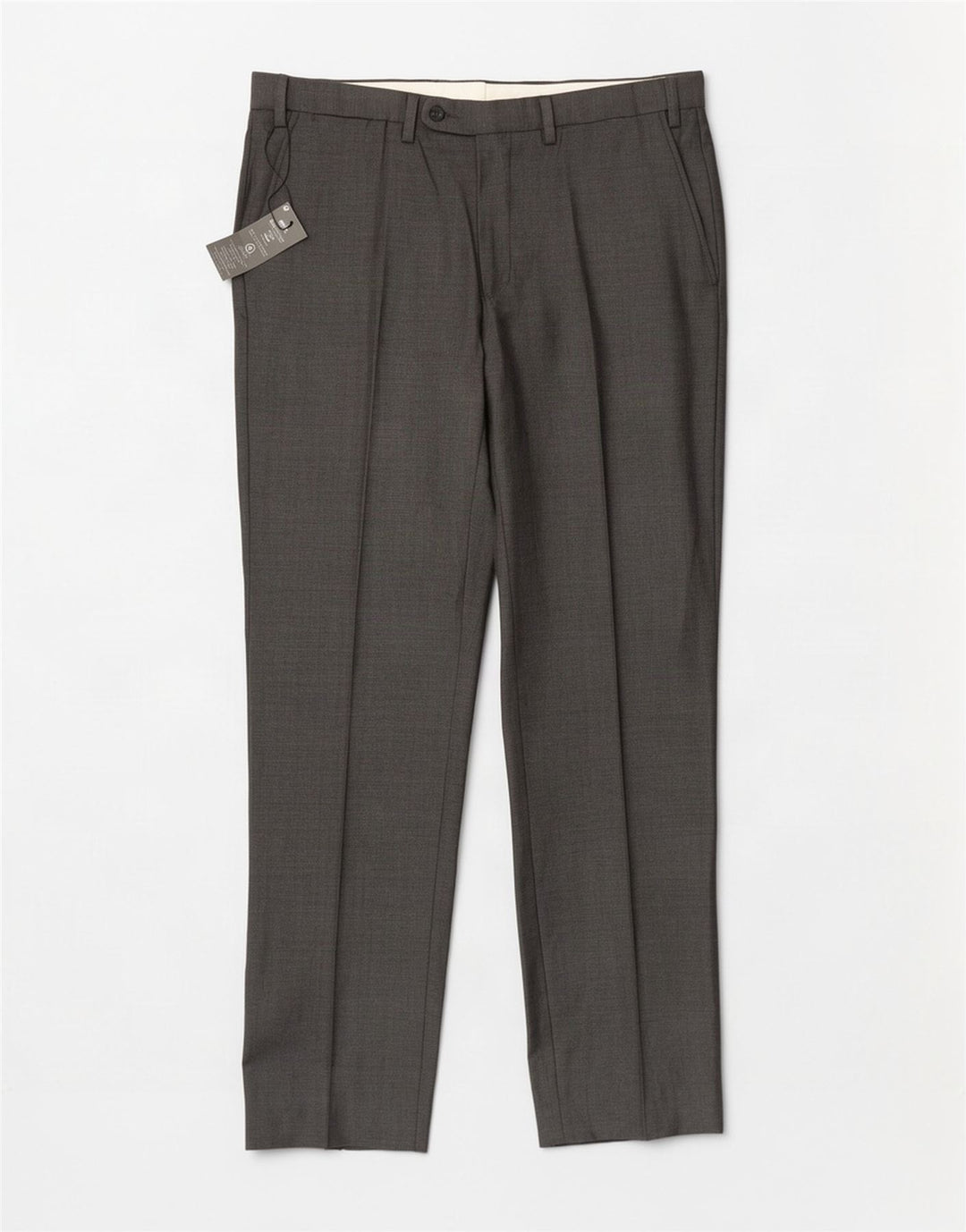 Marks & Spencer Herren-Anzughose mit maßgeschneiderter Passform, gerade, W36, L33, Grau