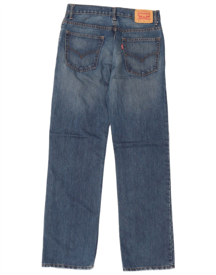 LEVI'S Jungen 505 Regular Straight Jeans 15–16 Jahre W28 L28 Blaue Baumwolle