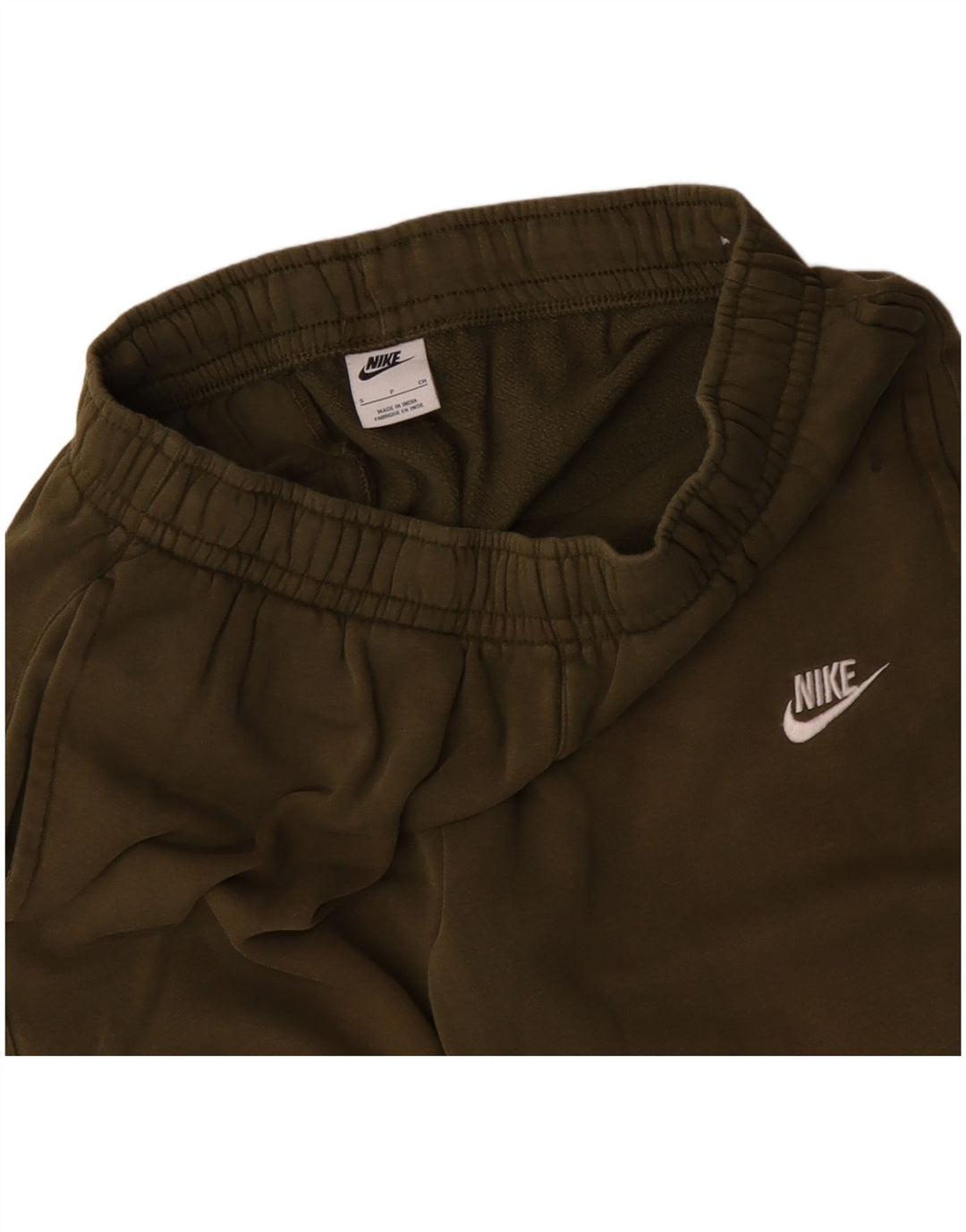 NIKE Herren-Trainingshose, Jogginghose, Größe S, Khaki, Baumwolle