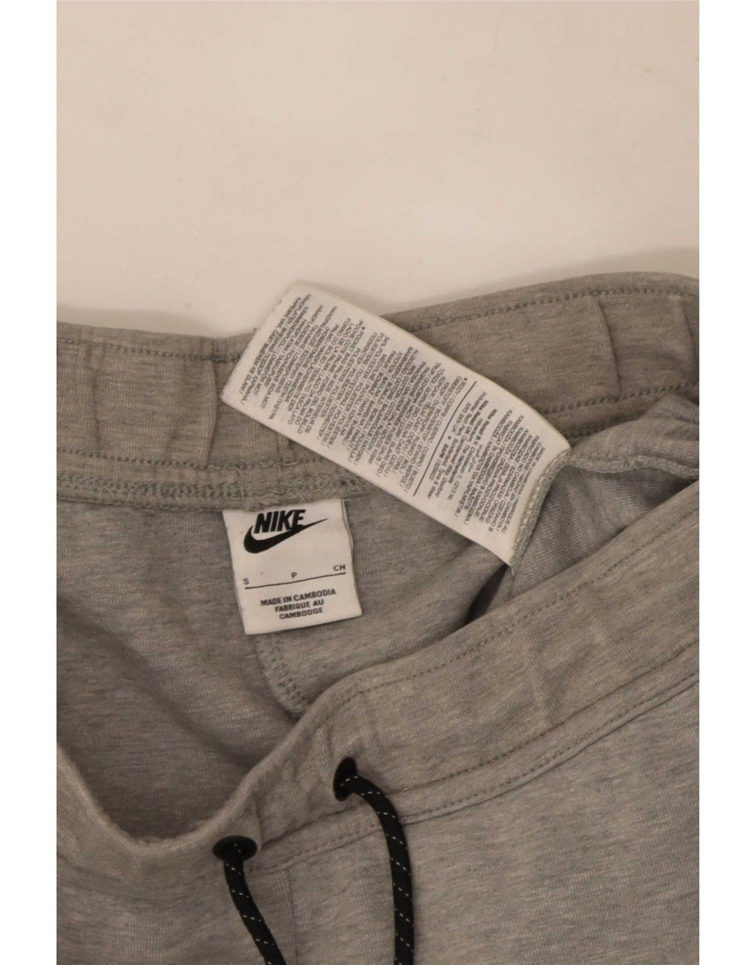 Nike Herren-Trainingshose, Jogginghose, Größe S, graue Baumwolle