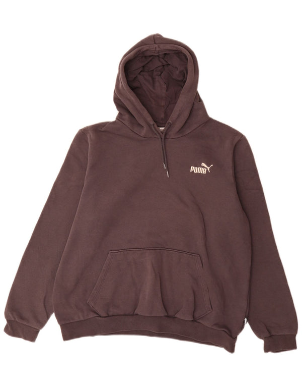 Puma Damen Kapuzenpullover UK 18 XL Graue Baumwolle