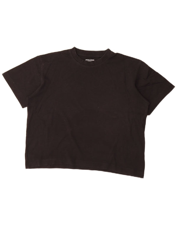 Jack & Jones Herren Loose Fit T-Shirt Top Small Schwarz