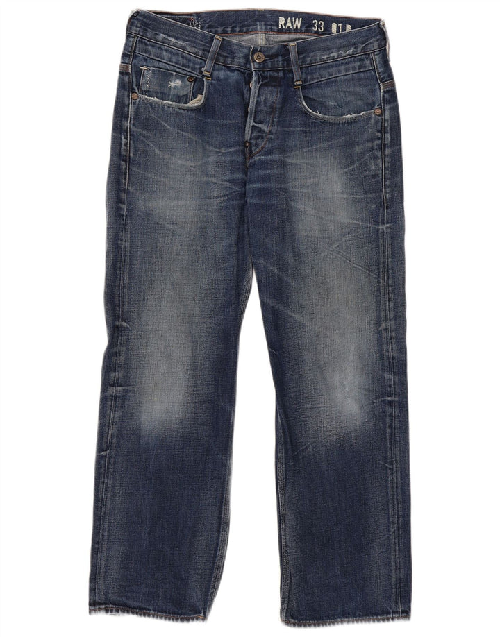 G-STAR Herren Straight Jeans W32 L28 Blau