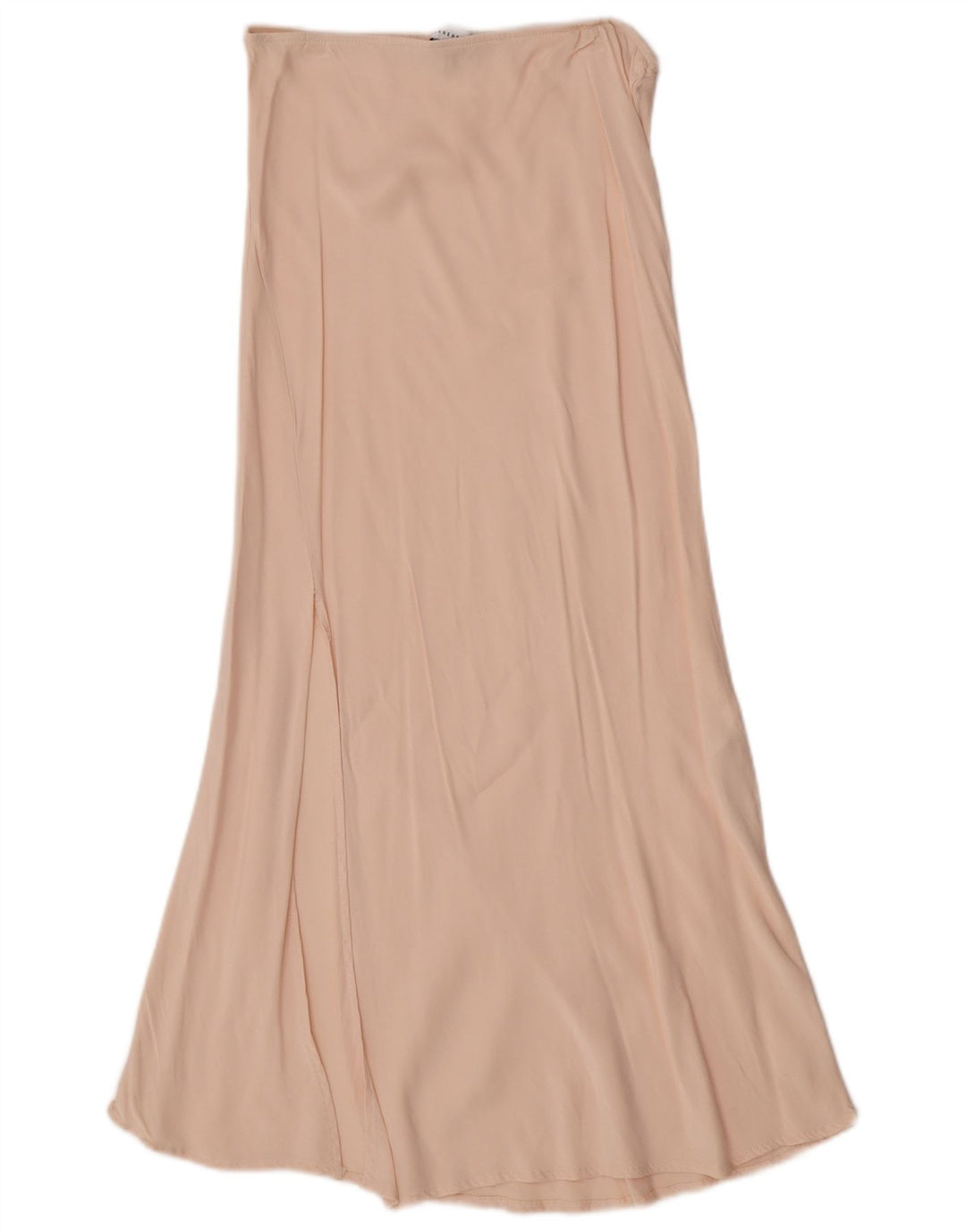 Warehouse Damen Maxirock UK 12 Medium W28 Beige Viskose