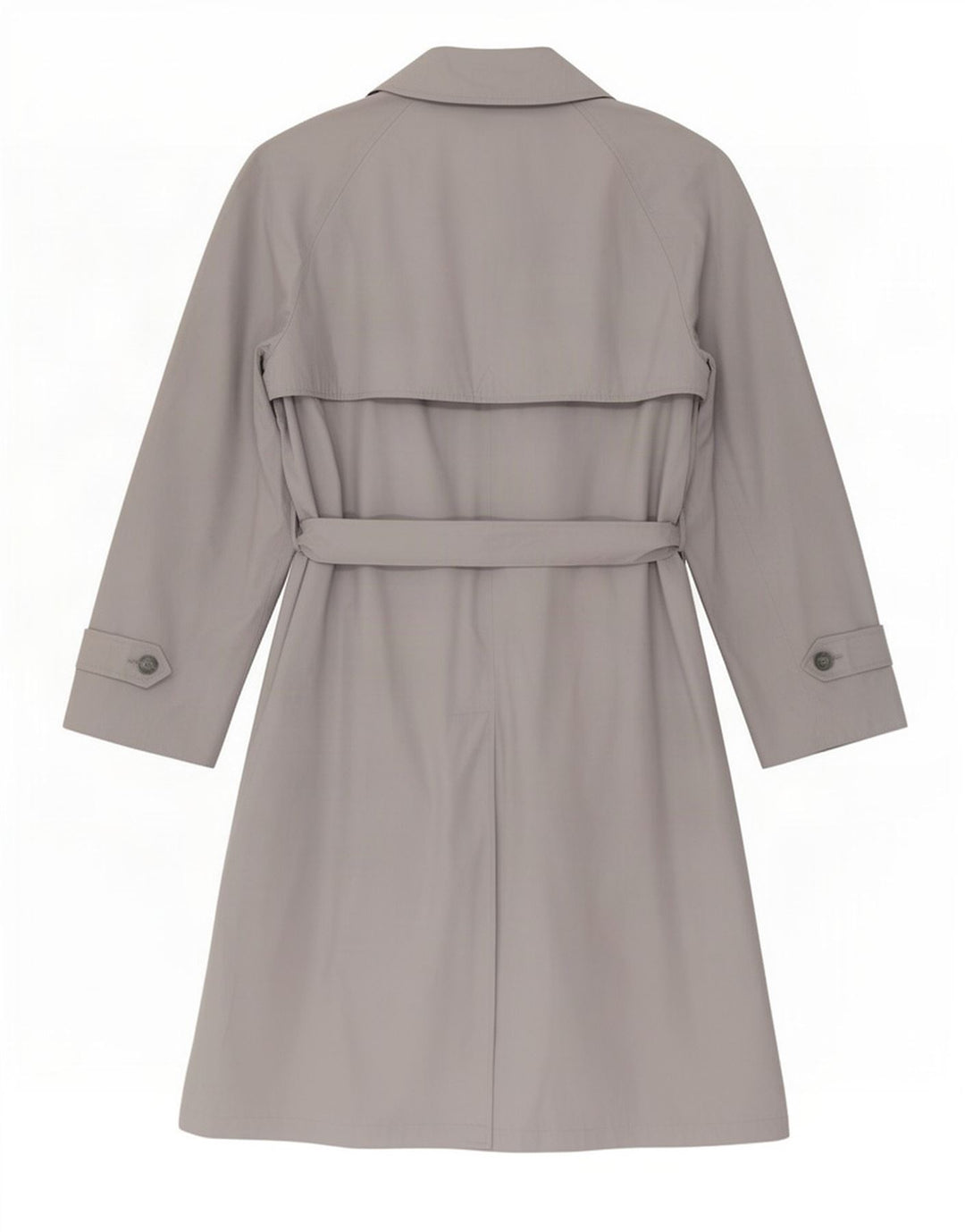 Tragen Sie den Herren-Trenchcoat IT 52 XL aus grauem Polyester