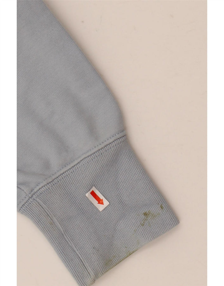 Champion Herren-Sweatshirt mit Grafik, mittelblaue Baumwolle