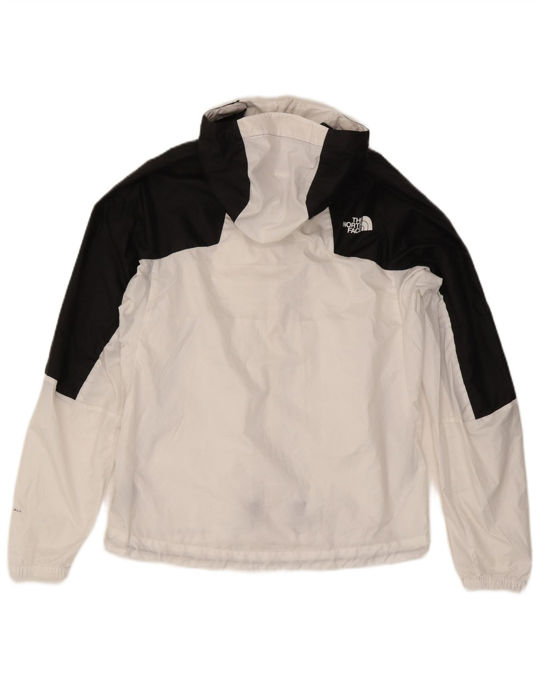 The North Face Herren-Regenjacke mit Kapuze, UK 36, Größe S, Weiß, Farbblock