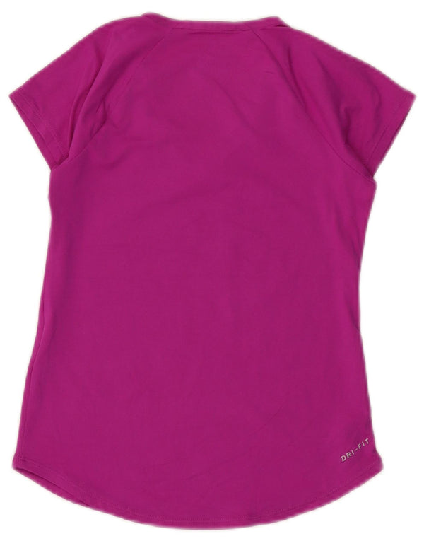 Nike Dri Fit T-Shirt für Mädchen, 8–9 Jahre, Größe S, Lila