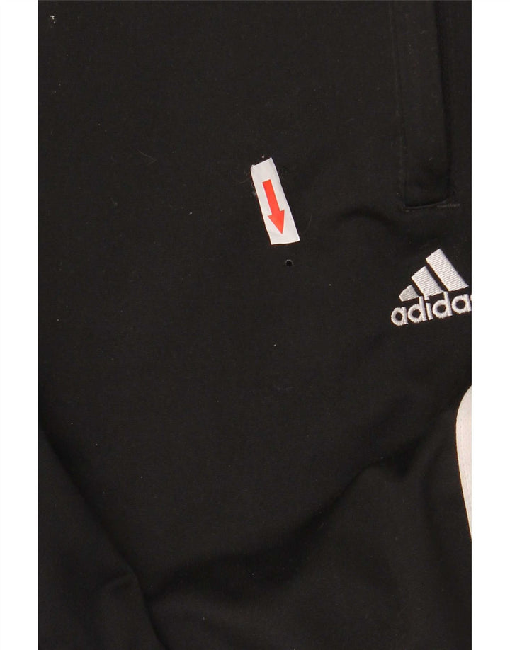 Adidas Herren-Trainingshose UK 40/42 Mittelschwarzes Polyester